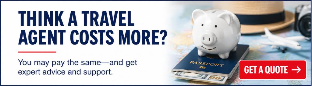 Think a Travel Agent Costs More?