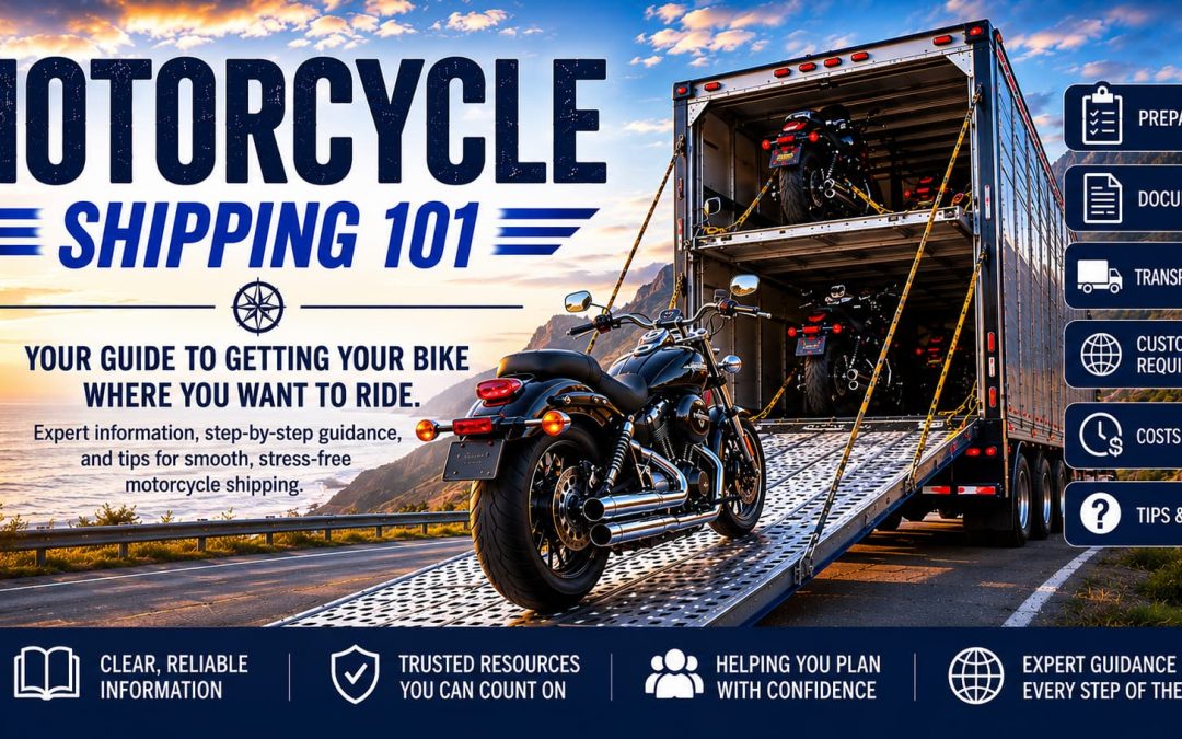 Motorcycle Shipping 101