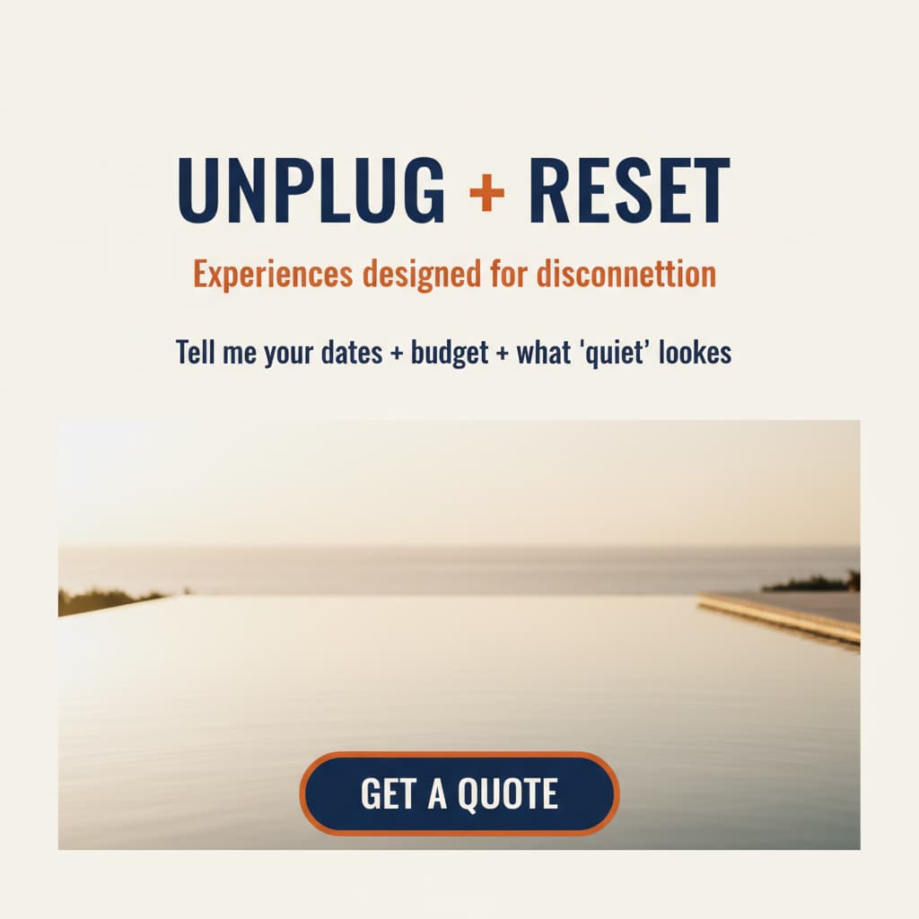 Unplug and Reset Adults-Only Retreat